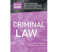 REVISE SQE Criminal Law | Revision Guides for SQE1 | Solicitor’s Qualifying Exam | Up to date with 2024 Specification: SQE1 Revision Guide
