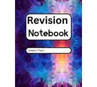 Revision Notebook: A notebook that uses the latest research to help aid you organise your revision