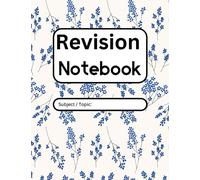 Revision Notebook: A notebook that uses the latest research to help aid you with organising your revision.