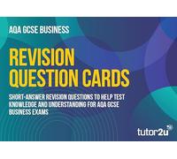 Revision Question Cards for AQA GCSE Business
