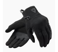Revit Access Black Motorcycle Gloves, Textile, Knuckle Protection, Summer