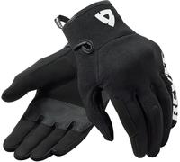 Revit Access Motorcycle Gloves, black/white, size S