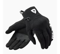 Rev'it Access Motorcycle Motorbike Textile Gloves Black / White