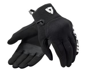 Rev'it Access Textile Gloves Motorbike Motorcycle Urban Street Black White