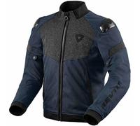 Rev'it Action H2O Waterproof Textile Motorcycle Jacket - Black / Dark Blue