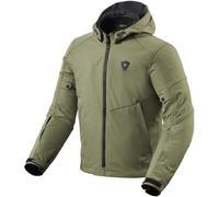 Revit Afterburn H20 Motorcycle Textile Jacket, green, size M