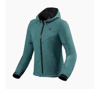Rev'it Afterburn H2O Ladies Motorcycle Motorbike Textile Jacket Dark Green
