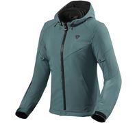 Revit Afterburn H2O Ladies Motorcycle Textile Jacket, dark green, size 42
