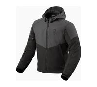 Revit Afterburn H2O Motorcycle Hooded Riding Textile Jacket Black / Anthracite