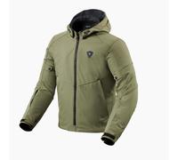 Rev'it Afterburn H2O Motorcycle Motorbike Textile Jacket Green