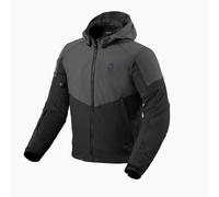 Rev'it Afterburn H2O Waterproof Motorcycle Jacket Black Grey XXL Winter