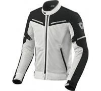 Rev'it Airwave 3 Motorcycle Jacket Gray Black Size XXXL Silver