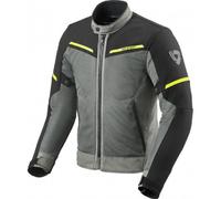 Rev'it Airwave 3 Motorcycle Jacket Gray Black Yellow L