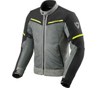 Revit Airwave 3 Motorcycle Textile Jacket, black-grey-yellow, size S