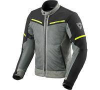 Revit Airwave 3 Motorcycle Textile Jacket, black-grey-yellow, size S
