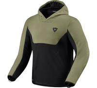 Revit Andon Motorcycle Hoodie, black-green, size M