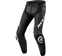 Revit Apex Motorcycle Leather Pants, black-white, size 34 56 for Men
