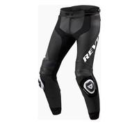 Revit Apex Motorcycle Motorbike Leather Trousers Black / White
