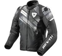 Revit Apex TL Motorcycle Textile Jacket, black-white, size M for Men