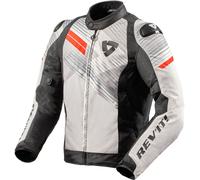 Revit Apex TL Motorcycle Textile Jacket, white/black/red, size S
