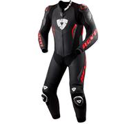 Revit Argon 3, leather suit 1pcs. perforated 50 Black/Neon-Red