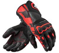 Revit Argon 3 perforated Motorcycle Gloves, black-red, size 2XL for Men