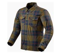 Revit Bison 2 H2O Motorcycle Motorbike Protective Overshirt Ocher Yellow / Blue