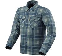 Rev'it Bison 2 H2O Motorcycle Motorbike Summer Overshirt - Dark Navy