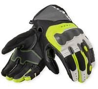 Revit Blaze Motorcycle Gloves, black-grey-yellow, size M for Men
