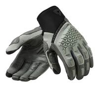 Rev'it Caliber Motorcycle Motorbike Leather Gloves - Mid Grey