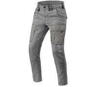 Revit Cargo Brant Slim Motorcycle Jeans, grey, size 32 34 for Men