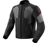 Rev'it Catalyst H2O Textile Waterproof Motorcycle Jacket - Black / Grey