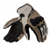 Revit Cavern Sand/Black Motorcycle Gloves, Water-Resistant, Breathable