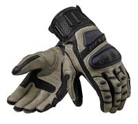 Rev'it Cayenne 2 Perforated Leather Gloves Motorbike Motorcycle Black Sand