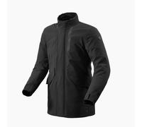 Rev'it Centro H2O Motorcycle Motorbike Textile Jacket Black