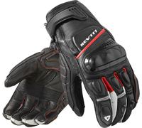 Revit Chicane Motorcycle Gloves, black-red, size 2XL for Men