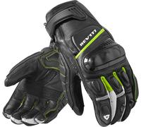 Revit Chicane Motorcycle Gloves, black-yellow, size 2XL for Men