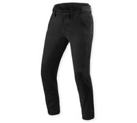 Revit Chino Mason Slim Motorcycle Textile Pants, black, size 30 32 for Men