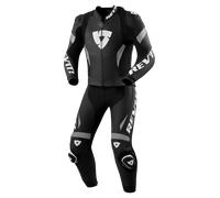 REV'IT! Combi Argon 3 MC Leather Suit Black/Neon Red54 Black,Neon Red
