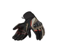 Revit Combustion Moto Motorcycle Leather / Textile Gloves Black / Brown