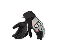 Revit Combustion Moto Motorcycle Leather / Textile Gloves Black / Light Grey