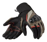 Revit Combustion Motorcycle Gloves, black-brown, size M for Men