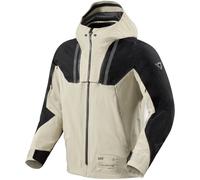 Rev'it Component 3 H2O Water/Windproof Textile Motorcycle Jacket - Black/Sand
