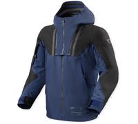 Revit Component 3 H2O waterproof Motorcycle Textile Jacket, black/dark blue, size L