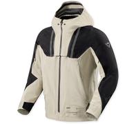 Revit Component 3 H2O waterproof Motorcycle Textile Jacket, black/sand, size 2XL