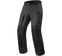 Rev'it Continent 2 Vented Motorcycle Motorbike Textile Trousers - Black