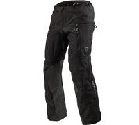 Rev'it Continent Vented Motorcycle Motorbike Textile Trousers - Black