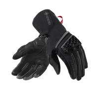 Revit Contrast GTX waterproof Motorcycle Gloves, black, size L