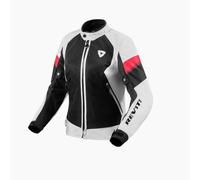 Rev'it Control Air H2O Ladies Motorcycle Motorbike Textile Jacket White / Black
