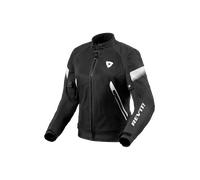 Revit Control Air H2O waterproof Ladies Motorcycle Textile Jacket, black/white, size 44
